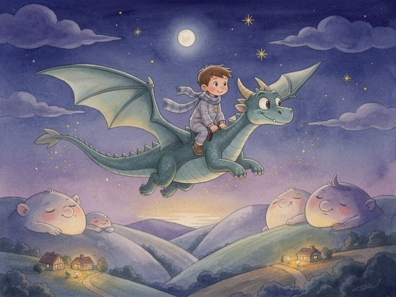 Felix und das sanfte Abenteuer im Mondlicht